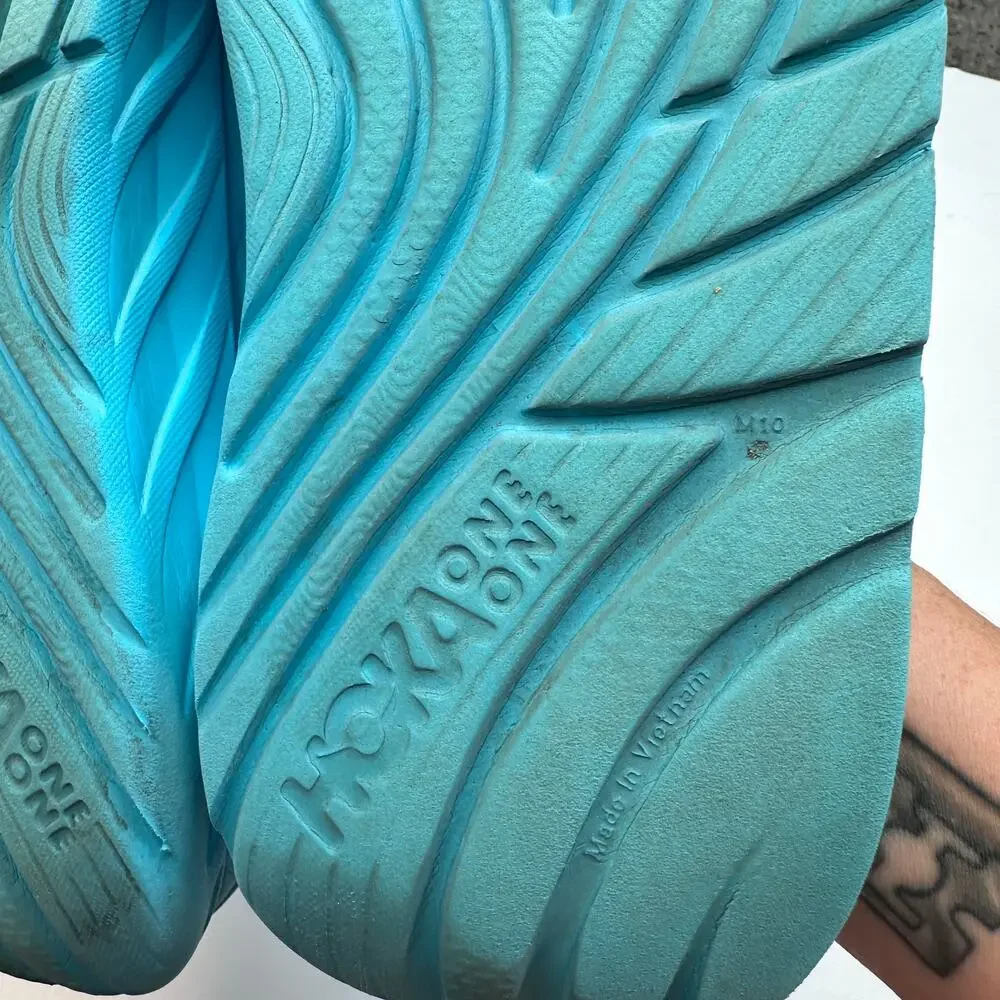 Hoka Ora Scuba Blue Recovery Slides